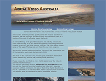 Tablet Screenshot of aerialvideo.com.au